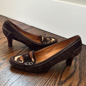 Talbots Leather Loafer Pumps- Size 8